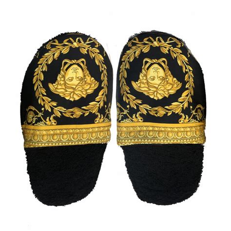 versace gold slippers|Versace slippers for women.